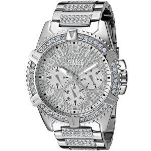 w1156l1 guess watch women silver metal lady frontier 2