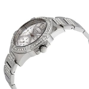 w1156l1 guess watch women silver metal lady frontier 4