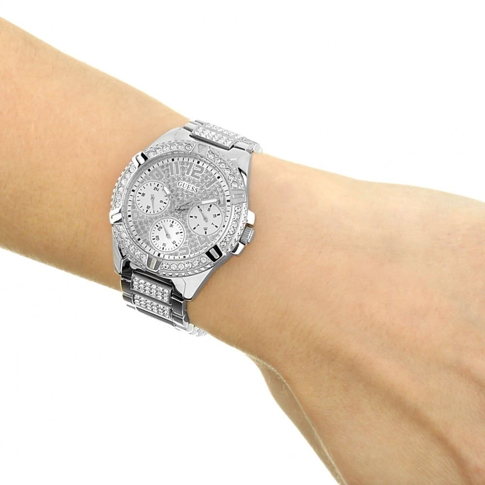 w1156l1 guess watch women silver metal lady frontier hand 8 w1156l1 guess watch women silver metal lady frontier hand 8