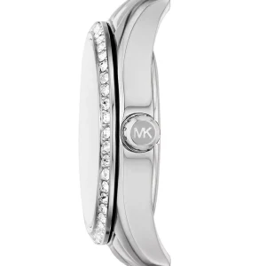 Profil de la montre femme Michael Kors Lexington MK7445 – lunette sertie de cristaux, 38 mm