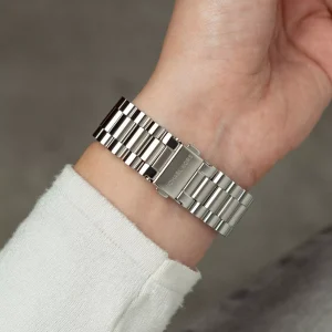 Bracelet acier inoxydable argenté de la montre femme Michael Kors Lexington MK7445