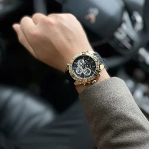 Montre Guess Trophy GW0333G2 homme – portée au poignet – Maroc