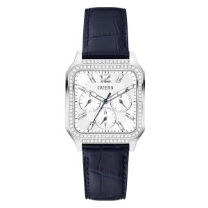 Guess Montre Multifonction en Acier Inoxydable avec Cristaux 36 mm – composant femme du pack couple Belvani Maroc