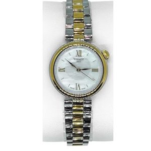 Montre Tissot Femme T152.010.22.118.01 Quartz Bicolore Or & Acier – composant femme du pack couple Belvani Maroc