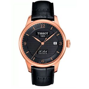Tissot Le Locle Automatic T006.408.36.057.00 Automatique Noir Or Rose – composant homme du pack couple Belvani Maroc