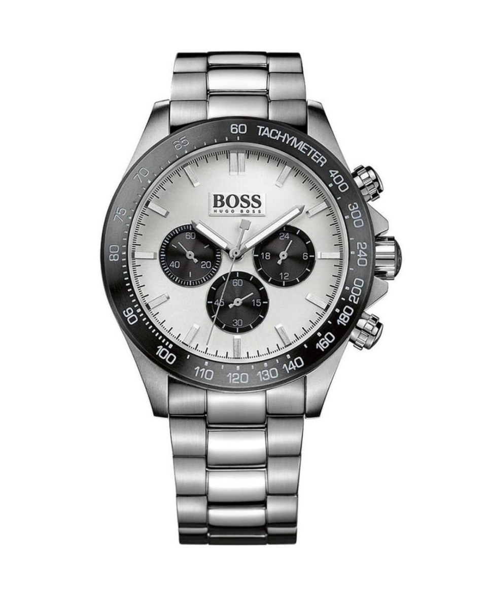 Pack Couple Michael Kors argent – MK4377 + 1512964 – photo 4 Montre Homme Hugo Boss Ikon 1512964 – Cadran Argenté Acier – composant homme du pack couple Belvani Maroc
