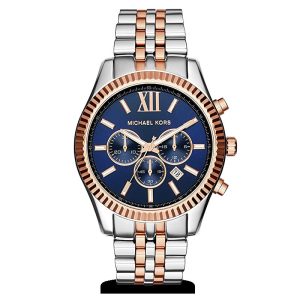 Montre Homme Michael Kors Lexington MK8412 – Cadran Bleu – composant homme du pack couple Belvani Maroc