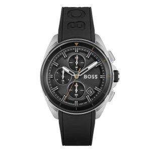 Montre HUGO BOSS Volane Black 1513953 – composant homme du pack couple Belvani Maroc