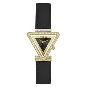 GUESS FAME GW0504L5 – Montre Femme Dorée et Cadran Noir – composant femme du pack couple Belvani Maroc