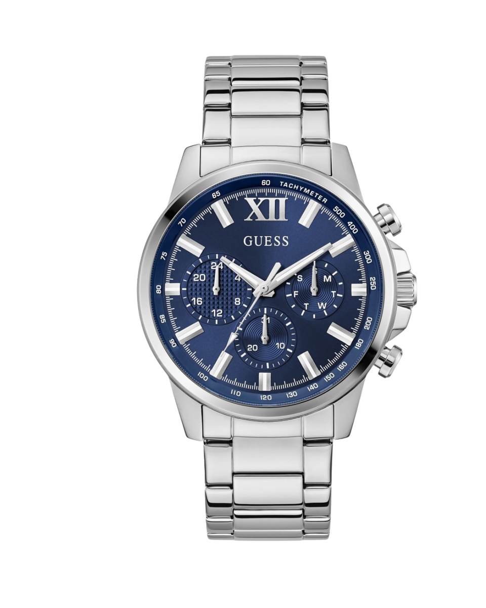 Pack Couple Guess – GW0464L4 + Homme – photo 4 Montre analogique en acier inoxydable 44 mm – composant homme du pack couple Belvani Maroc
