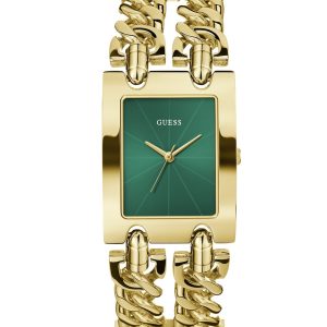 Montre femme Guess Heavy Metal ton or analogique – composant femme du pack couple Belvani Maroc