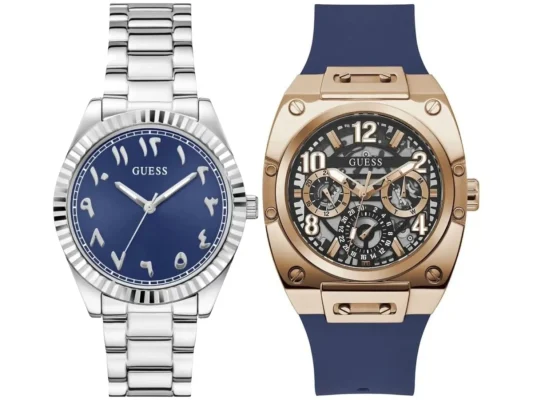 Pack Couple Guess GW0569G3 + GW0735L1 – Montres Homme & Femme