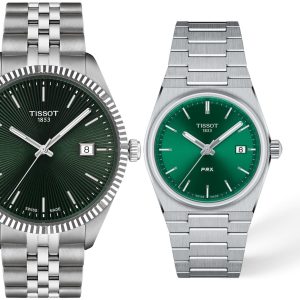 Pack couple Tissot deux montres assorties T137 + T156 Belvani Maroc – vue alternative homme à gauche