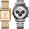 Pack couple Michael Kors deux montres assorties MK4377 + 1512964 Belvani Maroc – les deux montres côte à côte